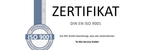 TeMo-ISO-Zertifikat